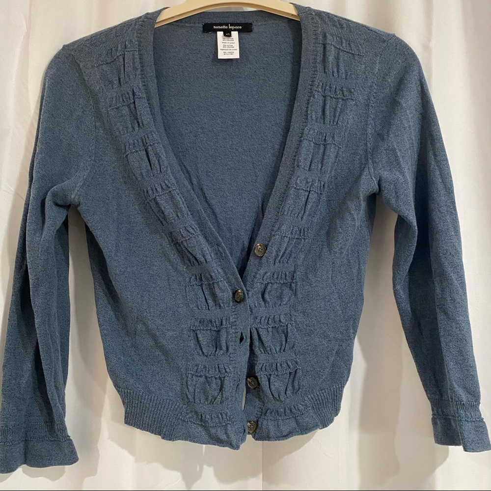 Cropped cardigan!